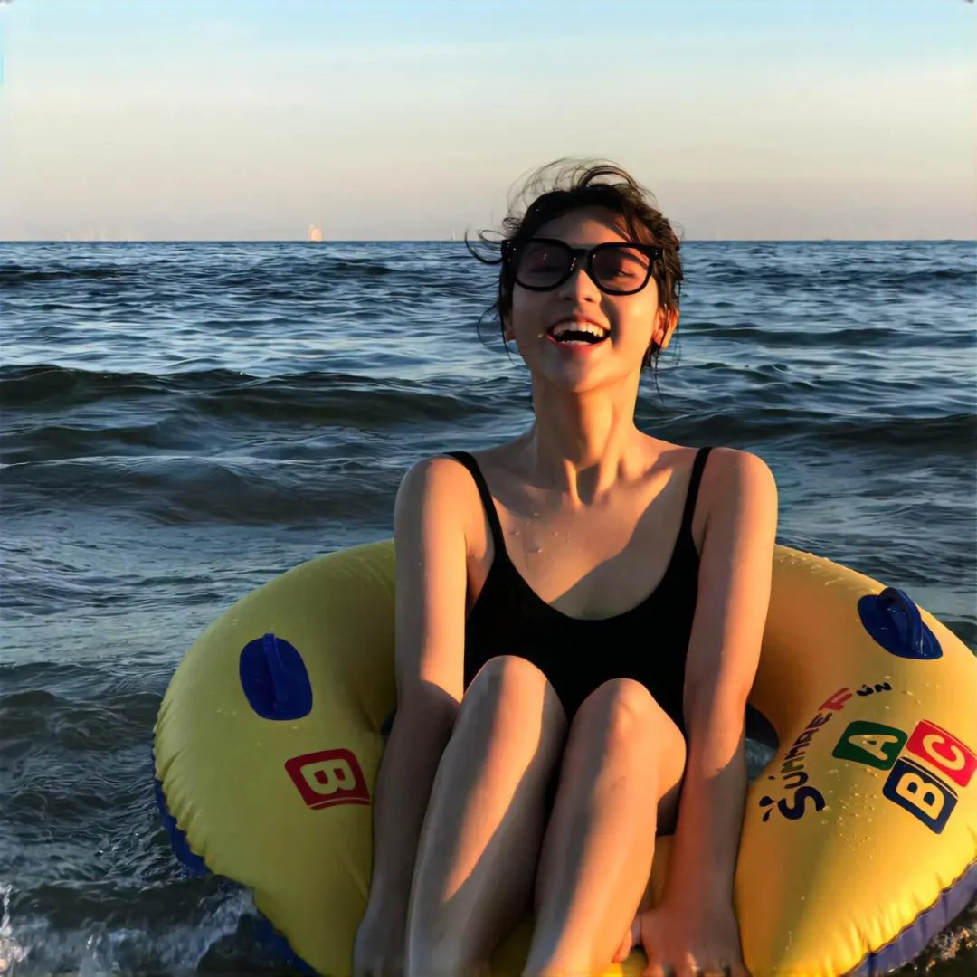 平静的海滩